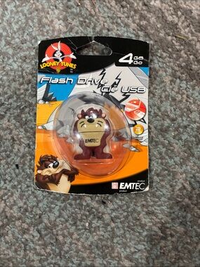 EMTEC Looney Tunes Taz 4GB Brown USB Flash Drive